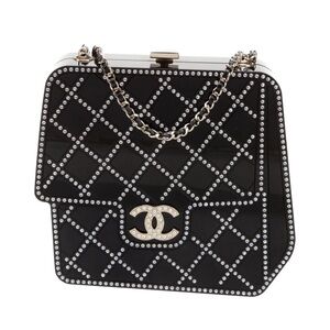Chanel resin quilted bag